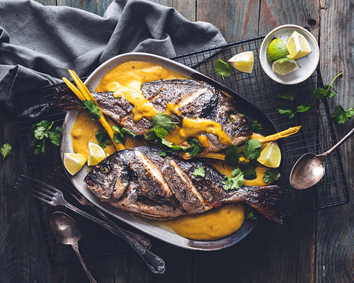 Rezept Dorade mit Rosmarinkartoffeln