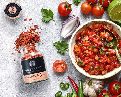 Rezept Selbstgemachte orientalische Salsa