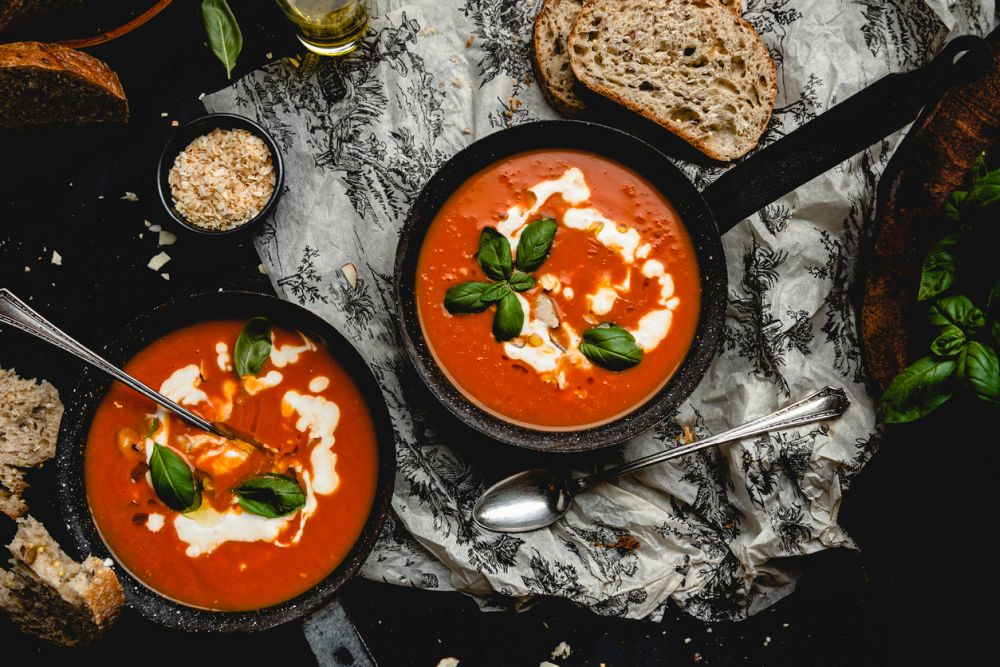 Leckere Tomatensuppe mit Sahne: Einfaches Rezept zum genießen &amp; Ankerkraut