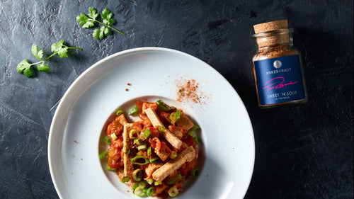 Rezept Knuspriger Tofu in Süßsauer-Soße