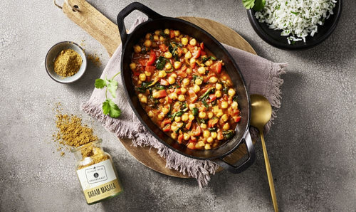 Rezept Veganes Curry mit Kichererbsen