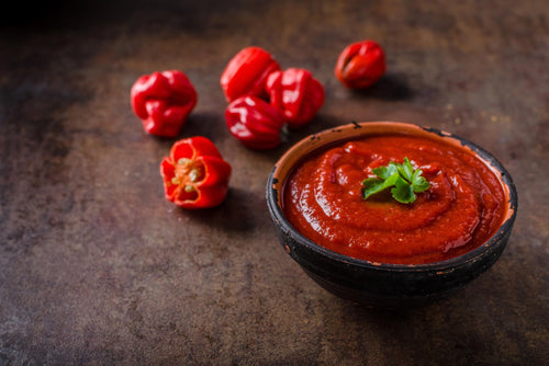 Rezept Feurige Hot Sauce mit Habaneros