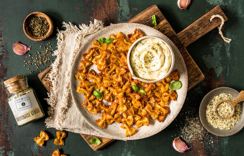 Rezept Pastachips mit veganer Mayonnaise