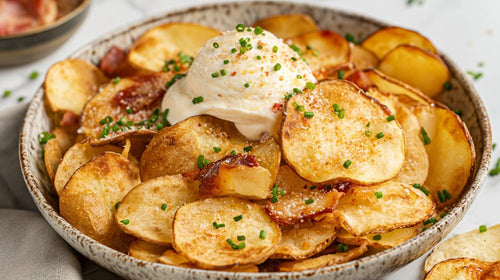 Knusprige Bratkartoffeln aus der Heißluftfritteuse