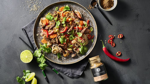 Rezept Asiatischer Nudelsalat mit Tafelspitz