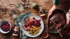 Roastbeef mit kurzgebratenem Rosenkohl und Cranberry-Zwiebeln