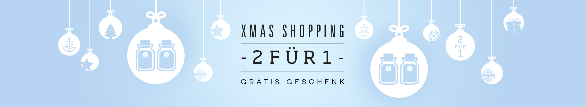 2 für 1 Xmas Shopping
