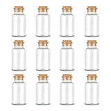 Zwölf leere, große Korkengläser von Ankerkraut auf weißem Hintergrund.