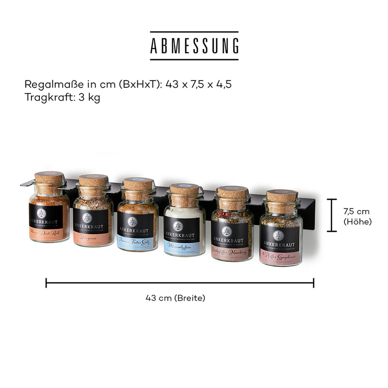 Metallregal Abmessungen