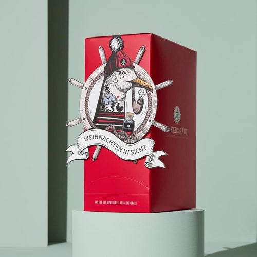 Adventskalender mit Beuteln und Rezeptheft