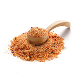 Burger Gewürz von Ankerkraut als Häufchen auf einem Gewürzlöffel.