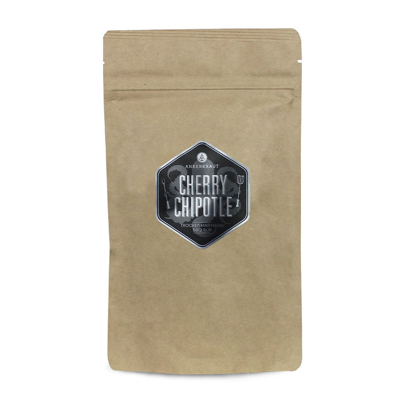Cherry Chipotle im praktischen kleinen Nachfüllbeutel zum wieder verschließen.