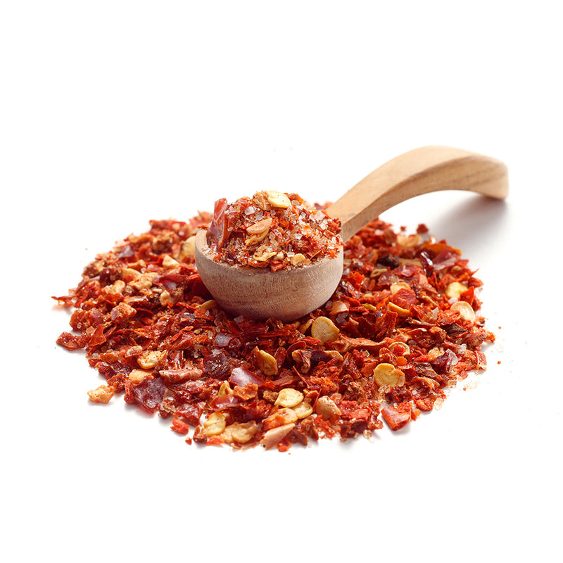 Ankerkraut Der Explosive als Häufchen auf einem Gewürzlöffel.