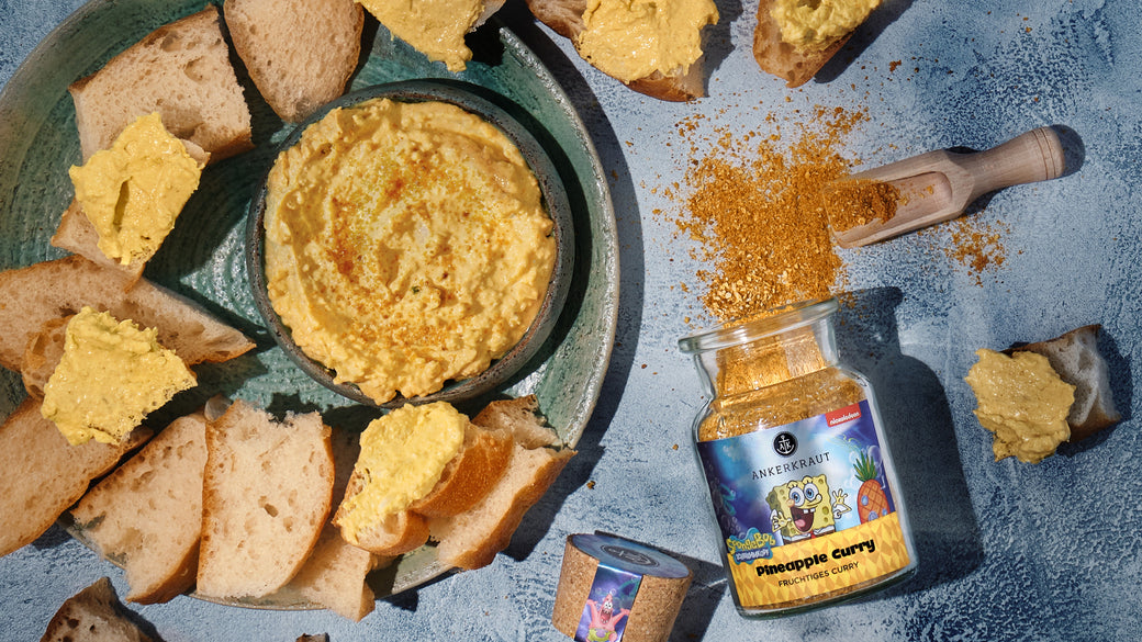 lp spongebob rezept Curry-Dipp Banner