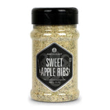 Ankerkraut Ribs Rub im Gewürzstreuer vor weißem Hintergrund.