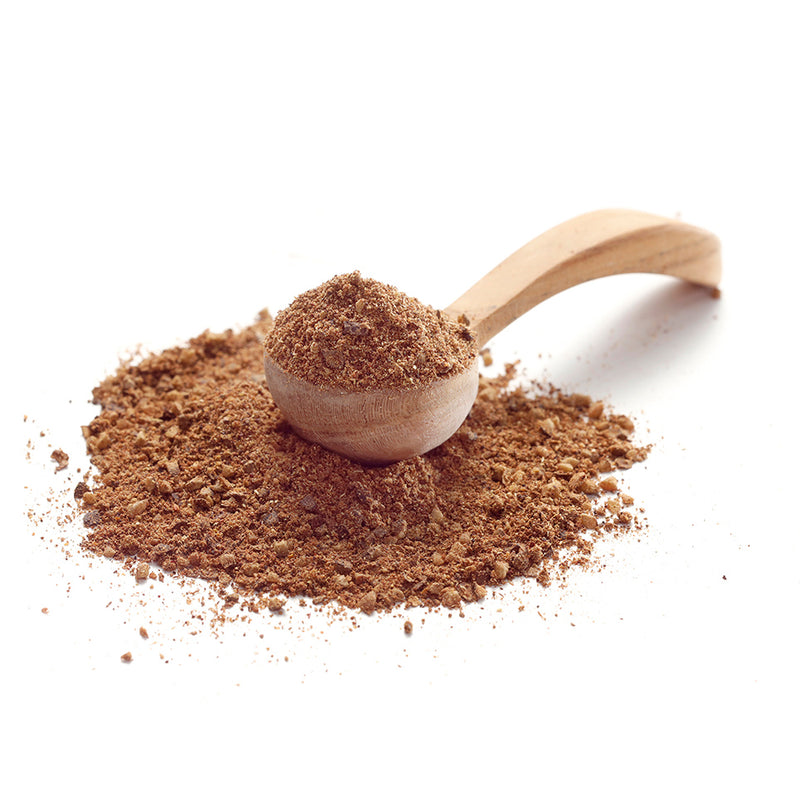 Rotkohl Gewürz von Ankerkraut als Häufchen auf einem Gewürzlöffel.